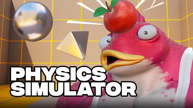Physics Simulator — Fortnite Creative map cover art