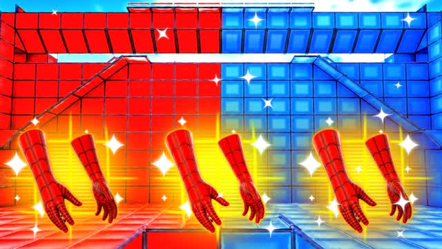 BLUE VS RED PRESSURE BALANCE 🔵🔴 — Fortnite Creative map