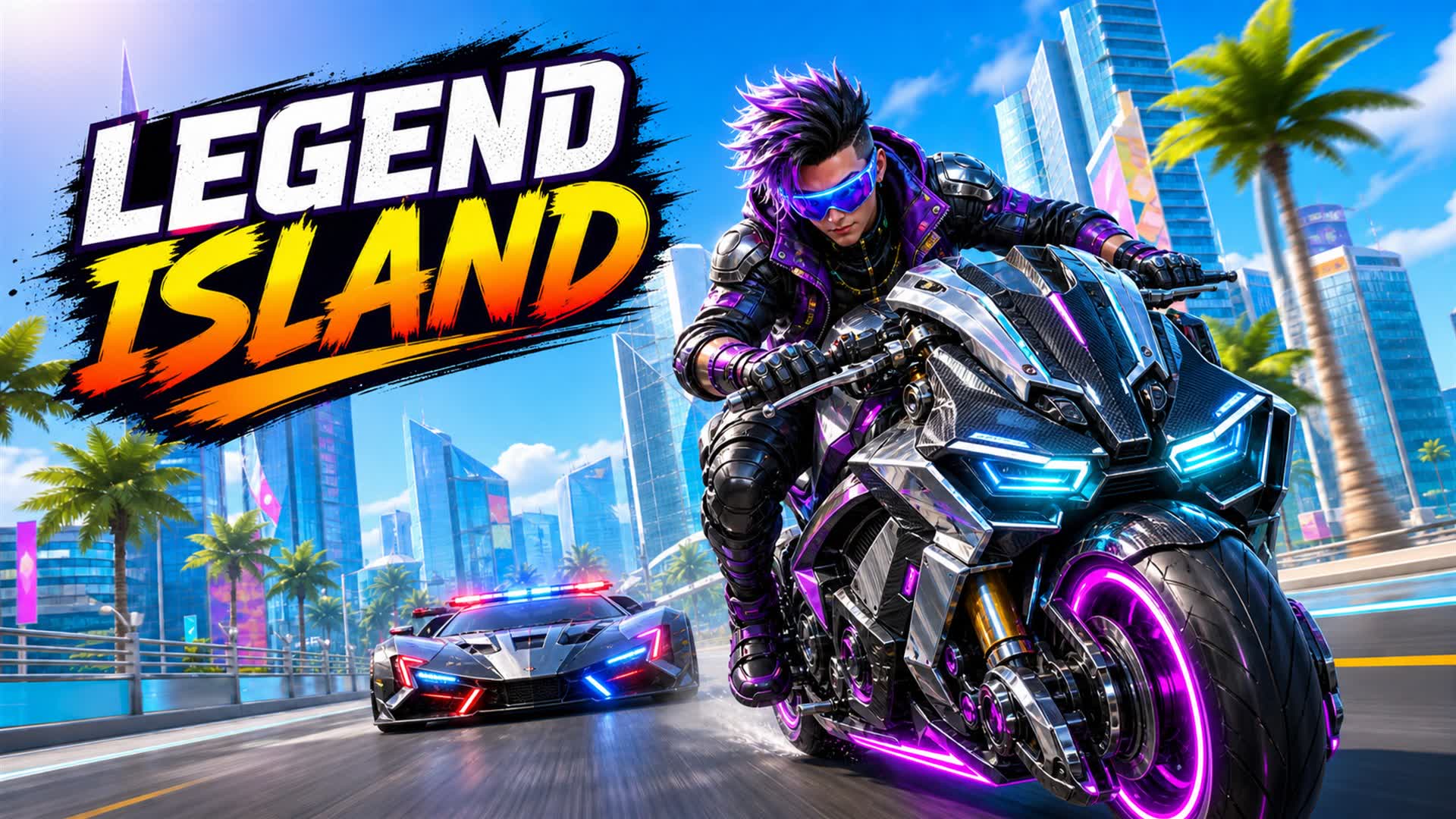 LEGEND ISLAND: CHAOS CITY — Fortnite Creative map