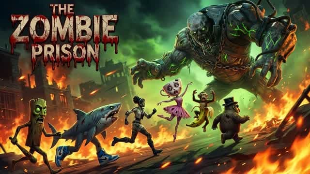 The Zombie Prison — Fortnite Creative map cover art