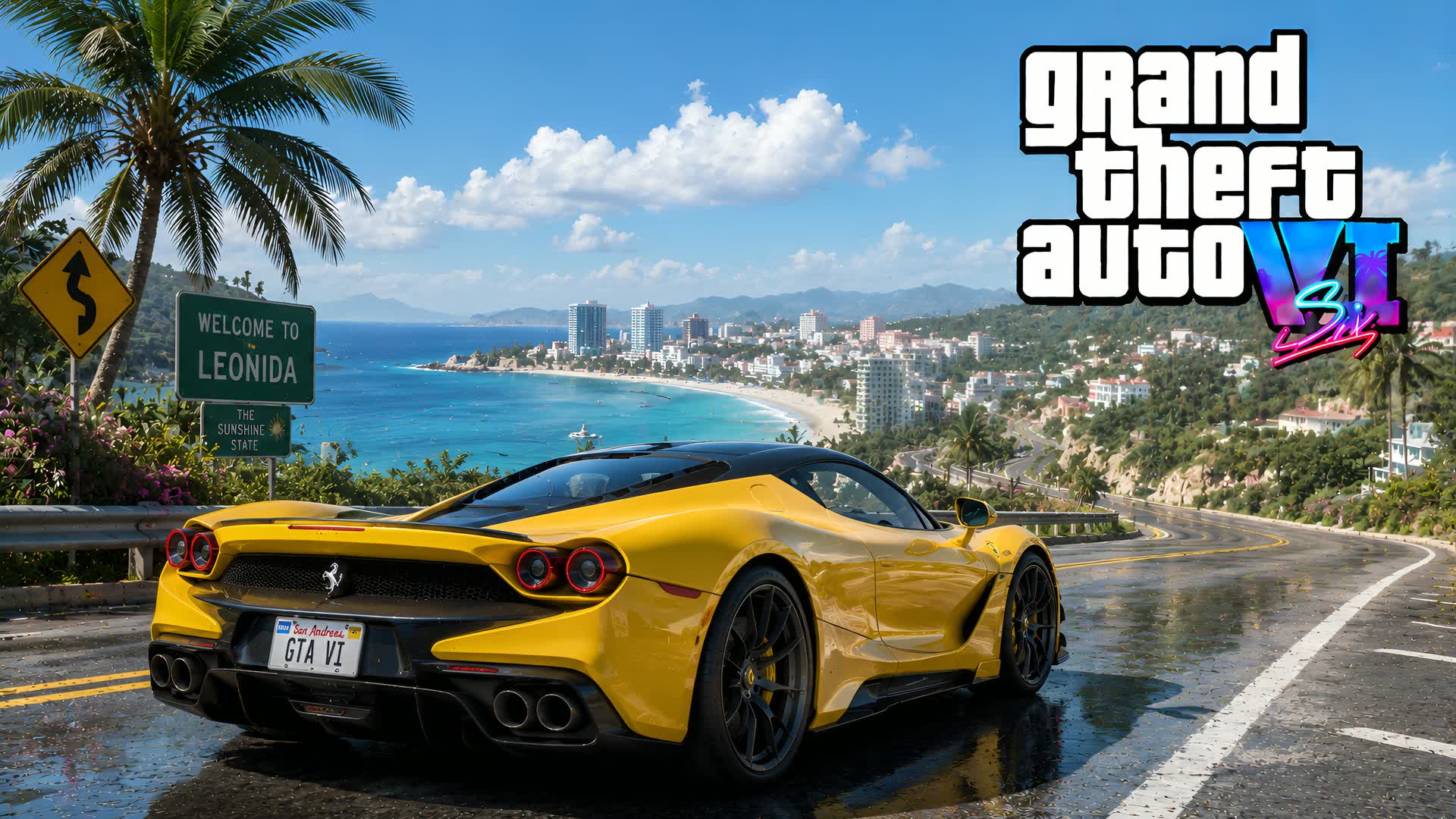 GRAND THEFT AUTO VI 🚗 LUCIA CAR — Fortnite Creative map