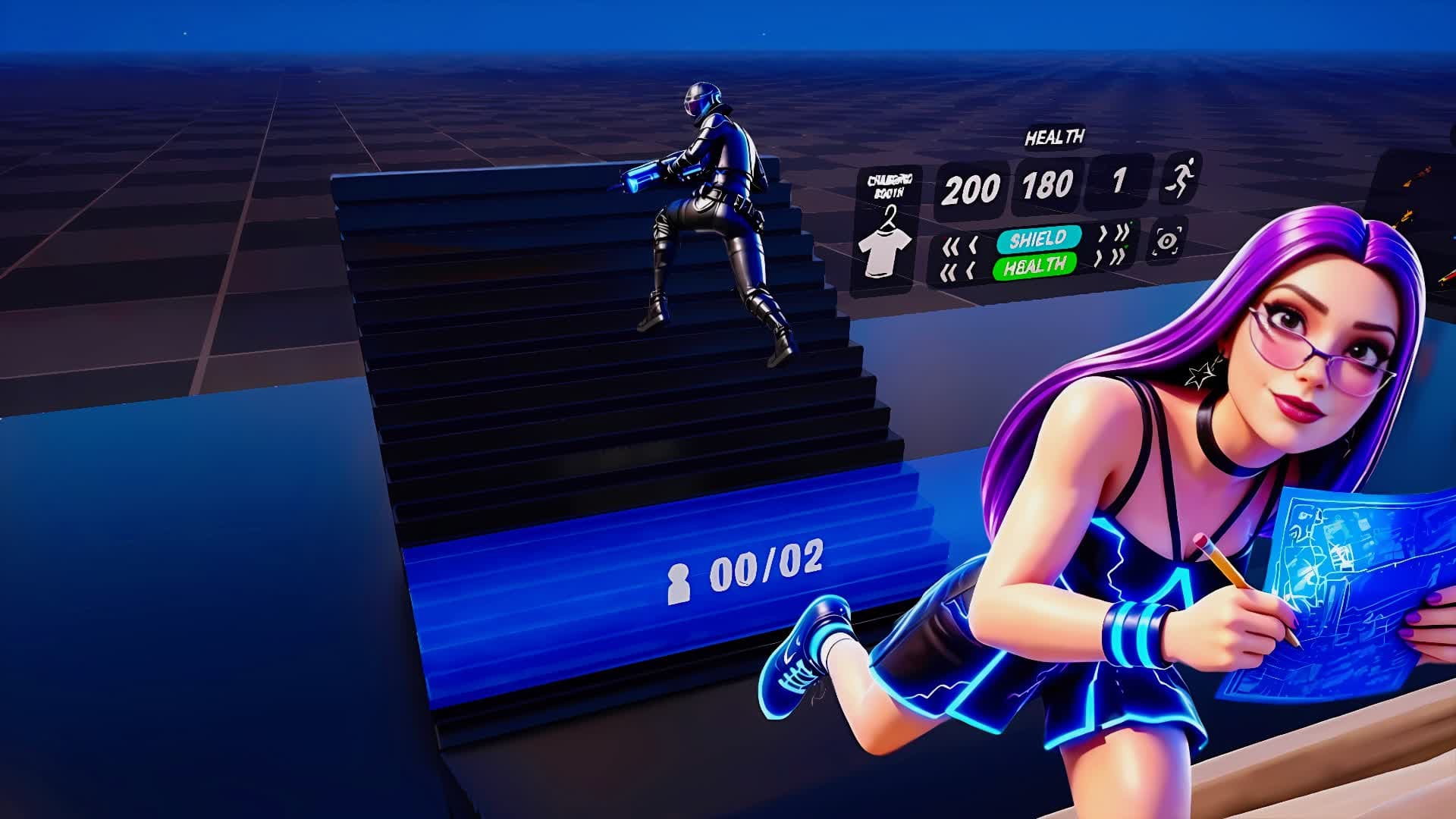 1v1 Build Fights [Montarzy] — Fortnite Creative map