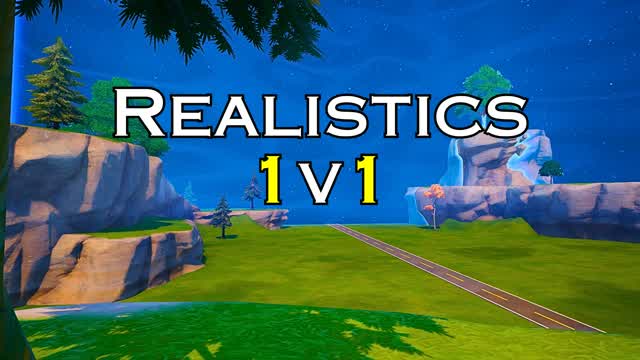 1v1 Realistics! — Fortnite Creative map