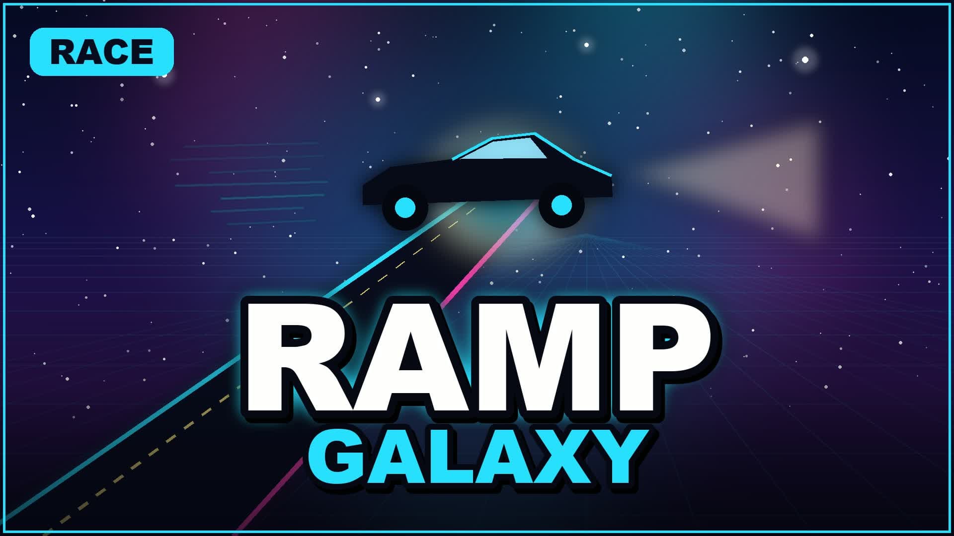 Ramp Galaxy: Space Mega Ramp Race — Fortnite Creative map