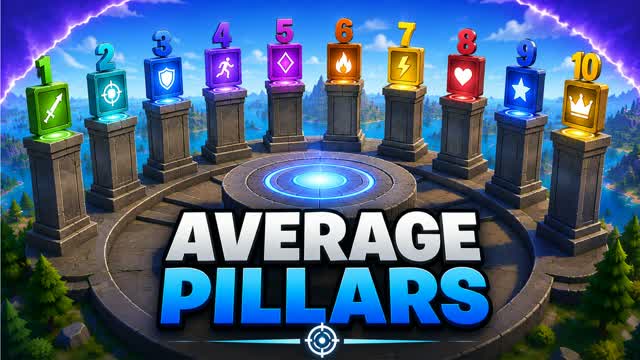 Average Pillars — Fortnite Creative map cover art