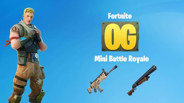 OG Chapter 1 Mini Battle Royale — Fortnite Creative map cover art