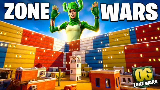 DESERT ZONE WARS 🌵 SUPER OG — Fortnite Creative map