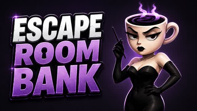 [67🔥] ESCAPE BANK ROOM 🗝️ — Fortnite Creative map