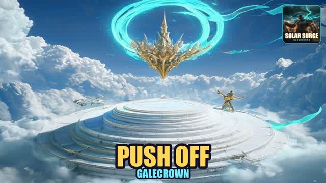 PUSH OFF: GALECROWN — Fortnite Creative map cover art