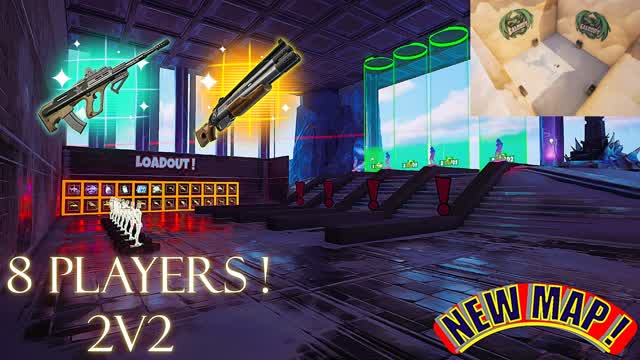 COMPETETIVE ! Zone Wars 1v1 2v2 — Fortnite Creative map