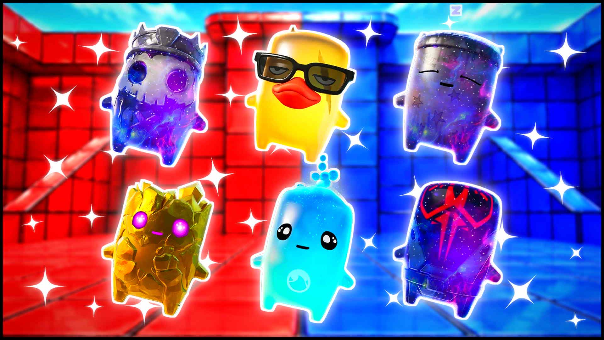 RED VS BLUE LEGENDARY FLOW 🔴🔵 — Fortnite Creative map