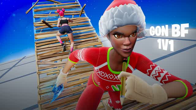 GON 1V1 BUILD FIGHT (200 PUMPS) — Fortnite Creative map cover art