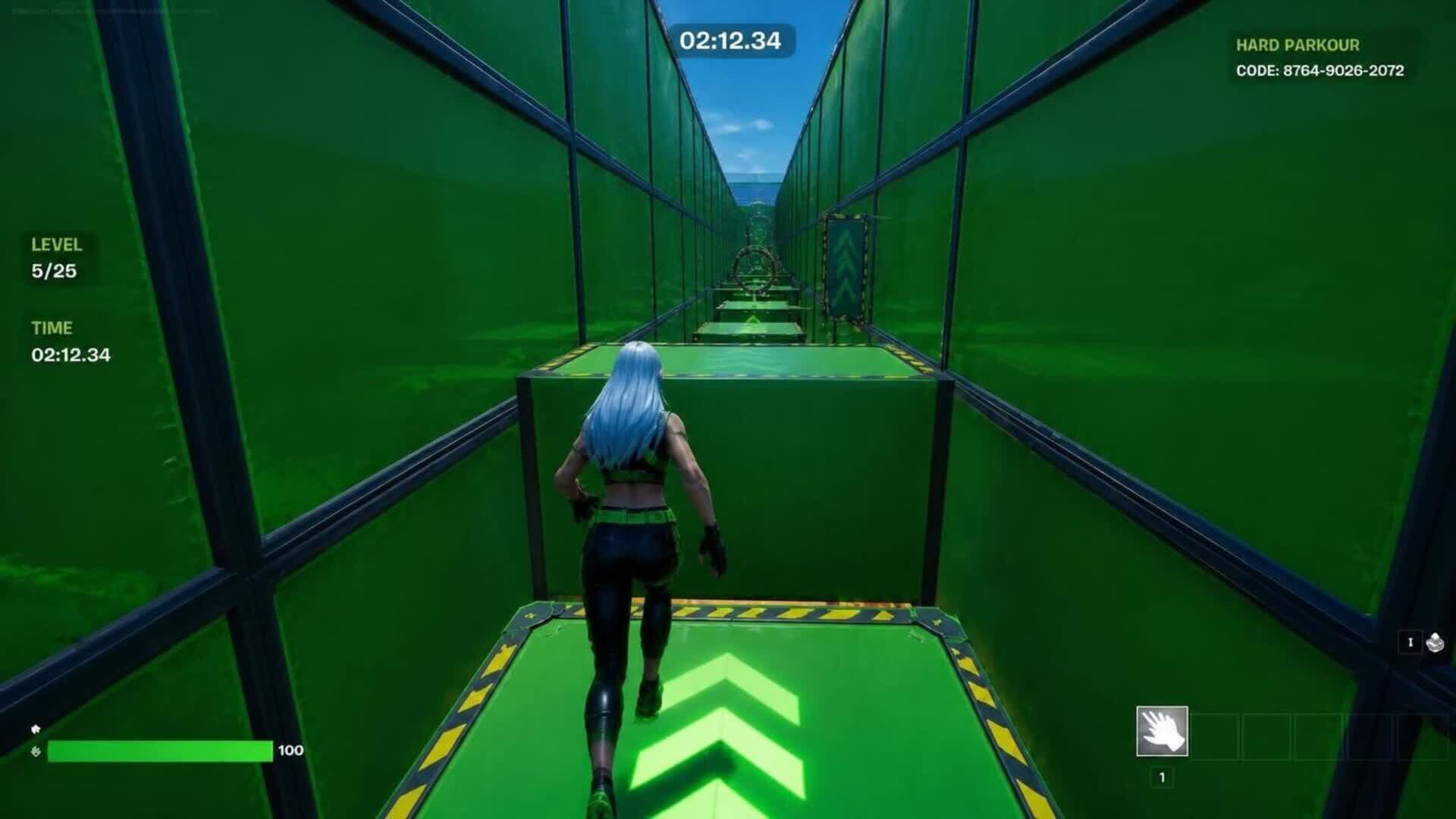 Hard Parkour | Work in Progress — Fortnite Creative map