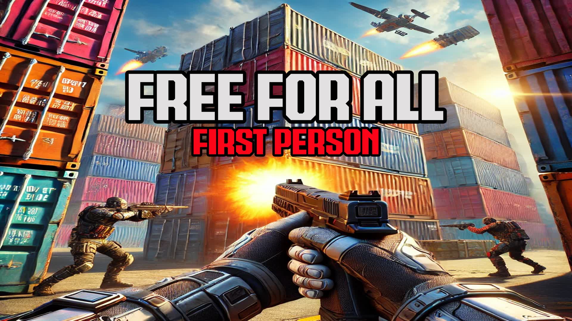 FIRST PERSON - FREE FOR ALL — Fortnite Creative map