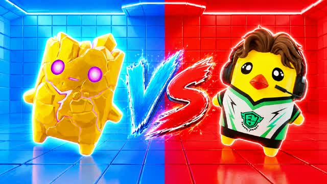 RED VS BLUE - BRAND NEW JUMPSCARE — Fortnite Creative map