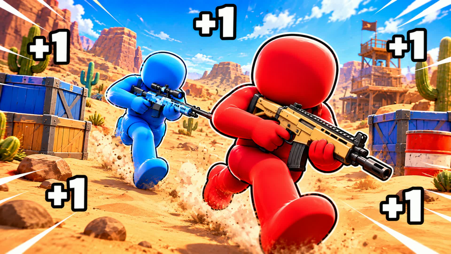 DESERT GUN GAME 🔫 — Fortnite Creative map