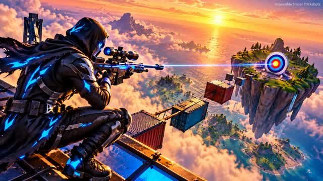 💀 IMPOSSIBLE SNIPER TRICKSHOTS — Fortnite Creative map