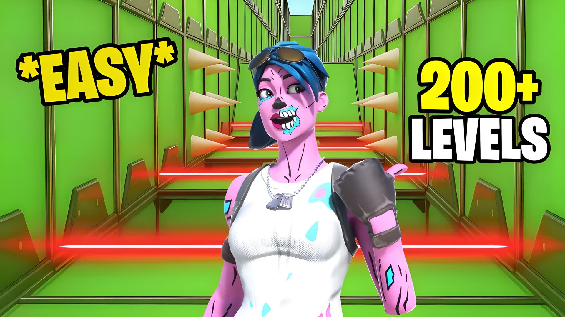 💖 GOATED PARKOUR 200+ — Fortnite Creative map