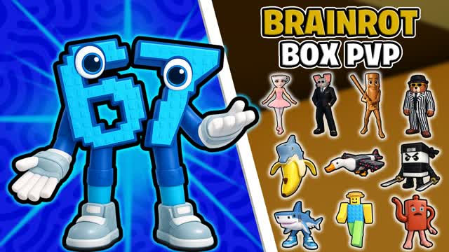 BRAINROT BOX PVP — Fortnite Creative map cover art