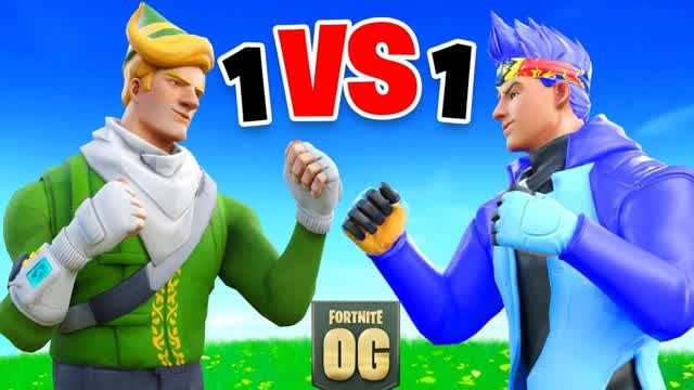 1 Vs 1 Box fight — Fortnite Creative map cover art