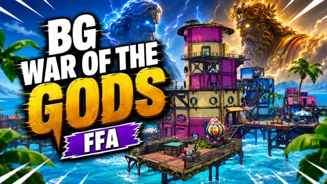 BG WAR OF THE GODS FFA. — Fortnite Creative map