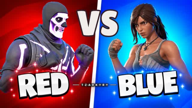 Red vs Blue: Tzarkyry — Fortnite Creative map