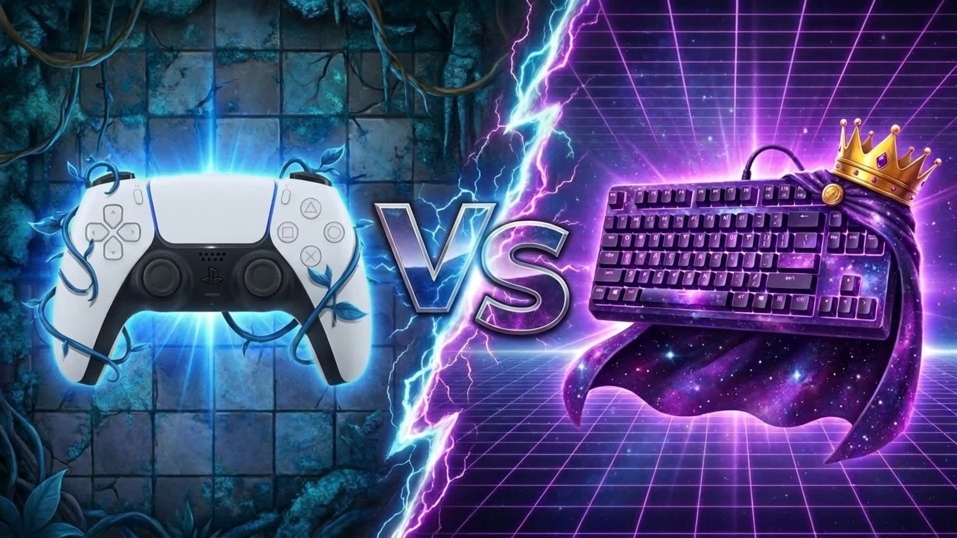 RVB CONTROLLER VS KEYBOARD GOAT — Fortnite Creative map