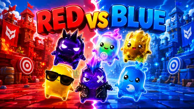 RED vs BLUE ARENA Infinite Respawns🏆 — Fortnite Creative map