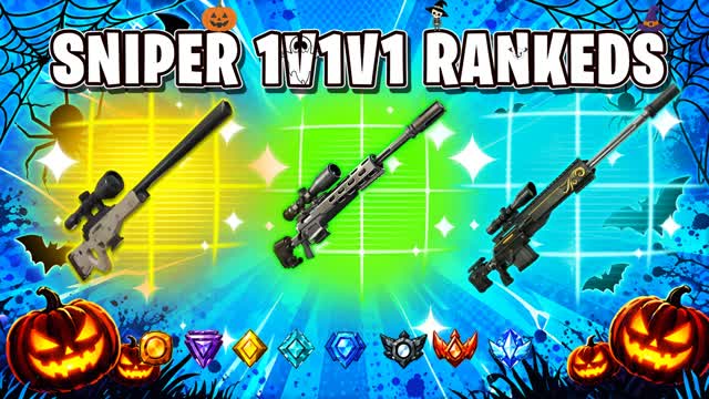 SNIPER 1V1 RANKEDS — Fortnite Creative map
