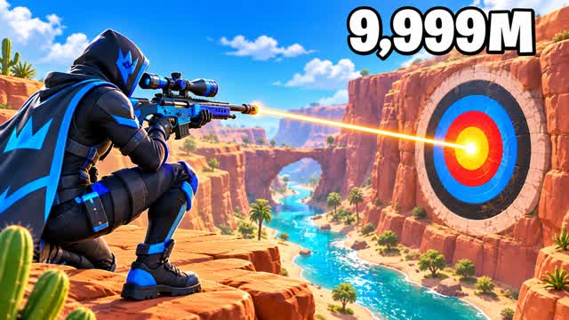 🌀 TRICKSHOT DROP ZONE 🎯🔥 — Fortnite Creative map
