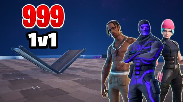 999 1V1 — Fortnite Creative map
