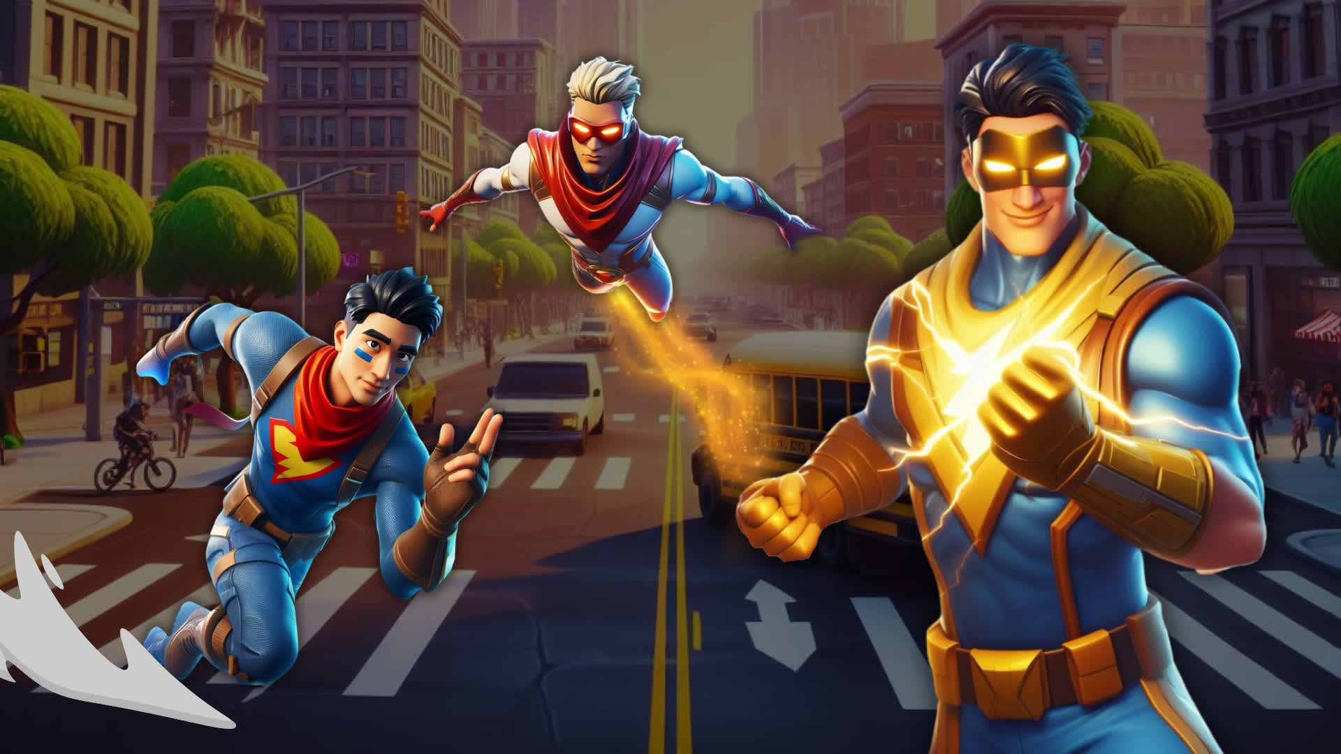 🦸 HERO POWERS FREE FOR ALL 🦸 — Fortnite Creative map
