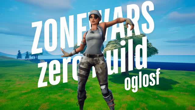 Zone Wars Zero Build — Fortnite Creative map cover art