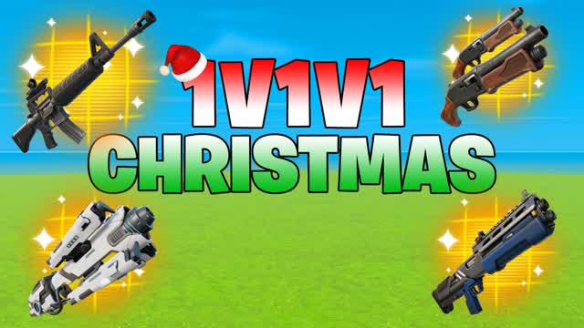 1v1v1 CHRISTMAS Reload Free for All — Fortnite Creative map cover art