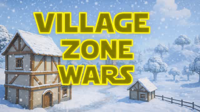Village Zone Wars — Fortnite Creative map cover art
