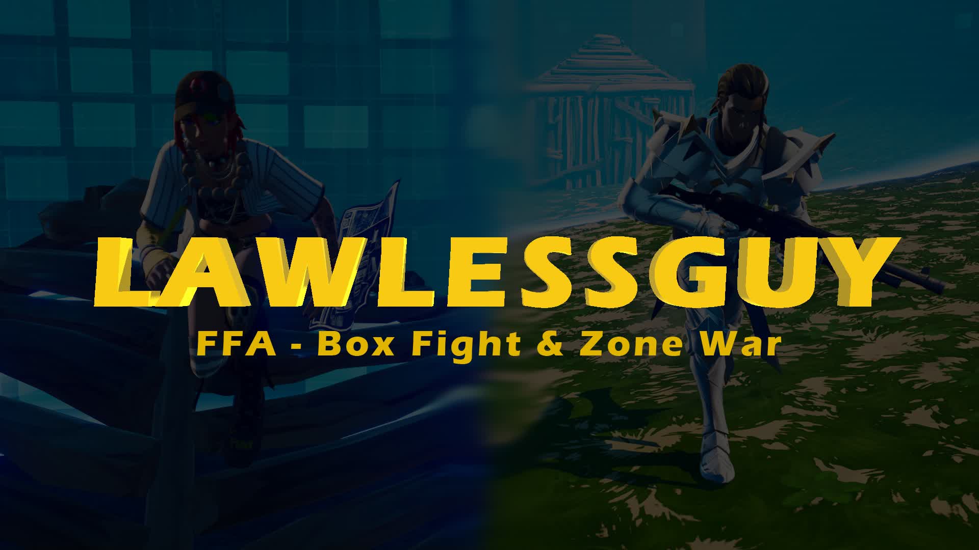 Box Fight & Zone War LAWLESSGUY FFA — Fortnite Creative map