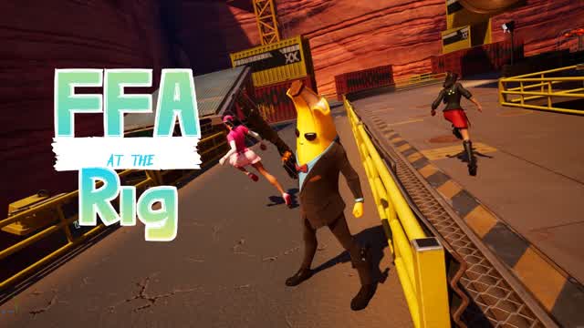 FFA at the Rig — Fortnite Creative map cover art