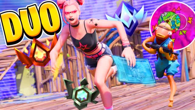 DUO ENDGAME🌀 - RANKED ZONE WARS — Fortnite Creative map cover art