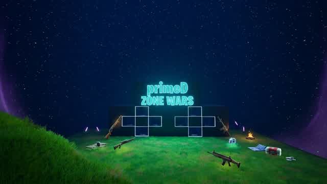 primeD ZoneWars — Fortnite Creative map