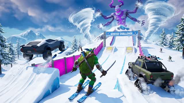 🚗JOGO DE CARROS TMNT 🕹️W2O — Fortnite Creative map