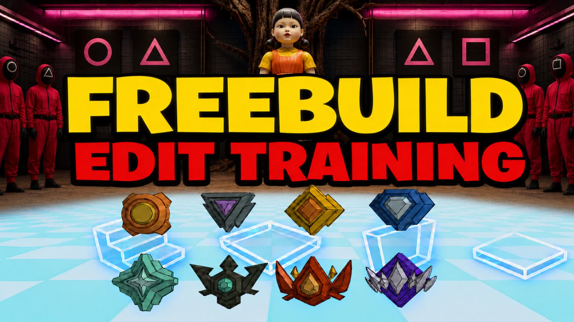 FREE BUILD PRO TRAINING — Fortnite Creative map