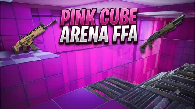 Pink Cube Arena FFA — Fortnite Creative map