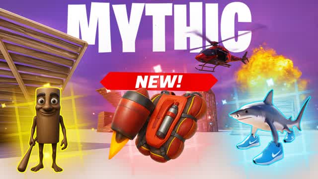 MYTHIC 1V1 FREE FOR ALL — Fortnite Creative map cover art