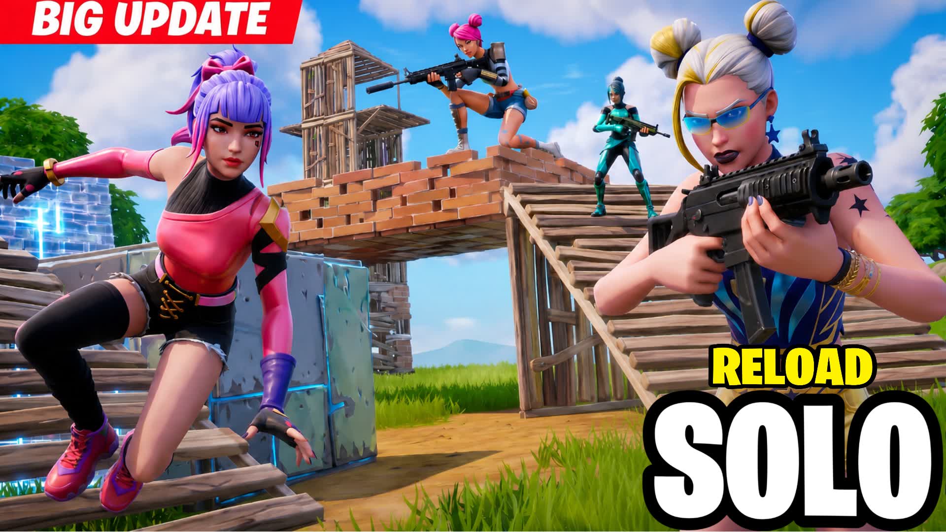 RELOAD SOLO CUP ZONE WARS [ENDGAME] — Fortnite Creative map