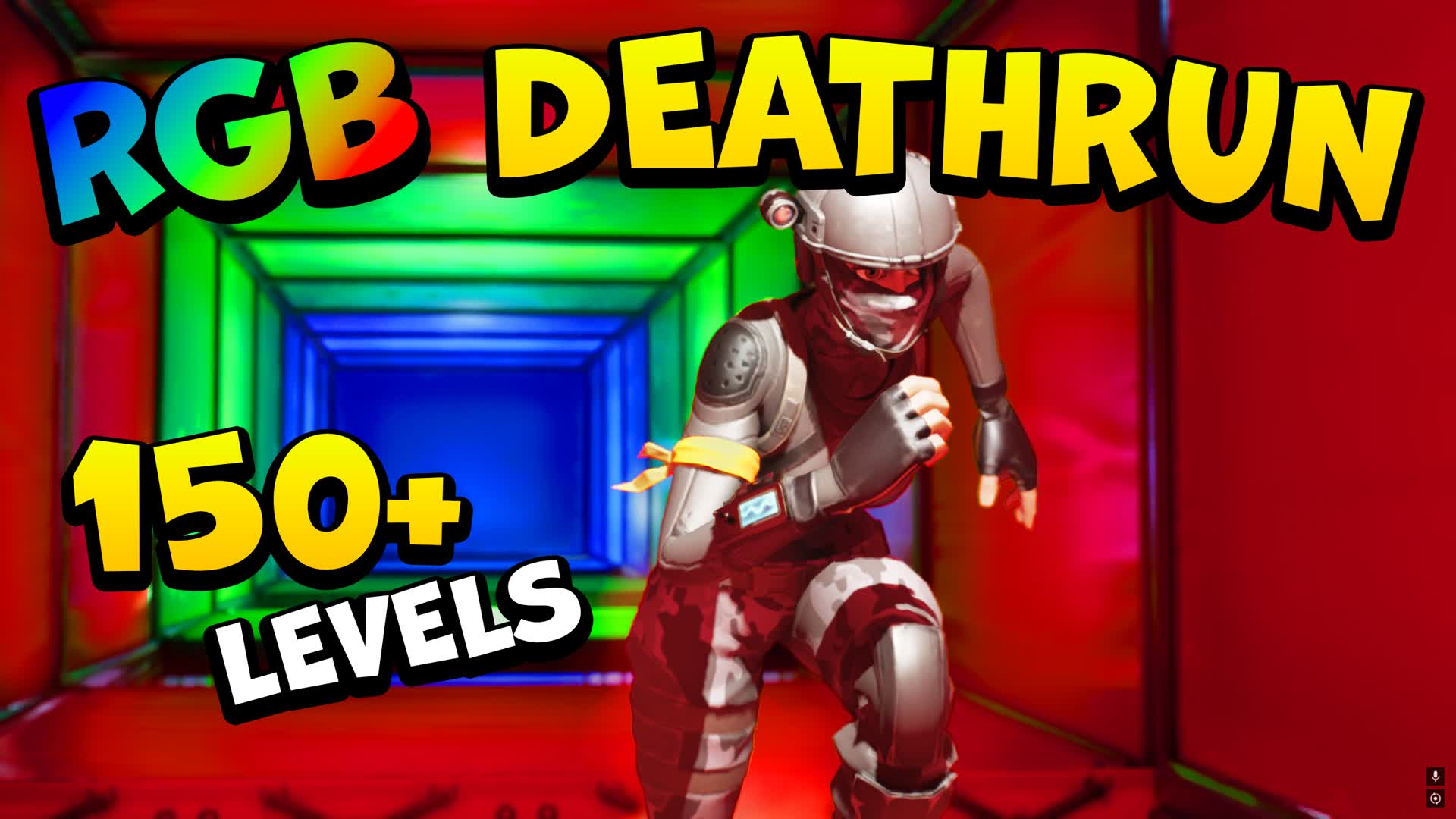 RGB DEATHRUN!🌈 — Fortnite Creative map
