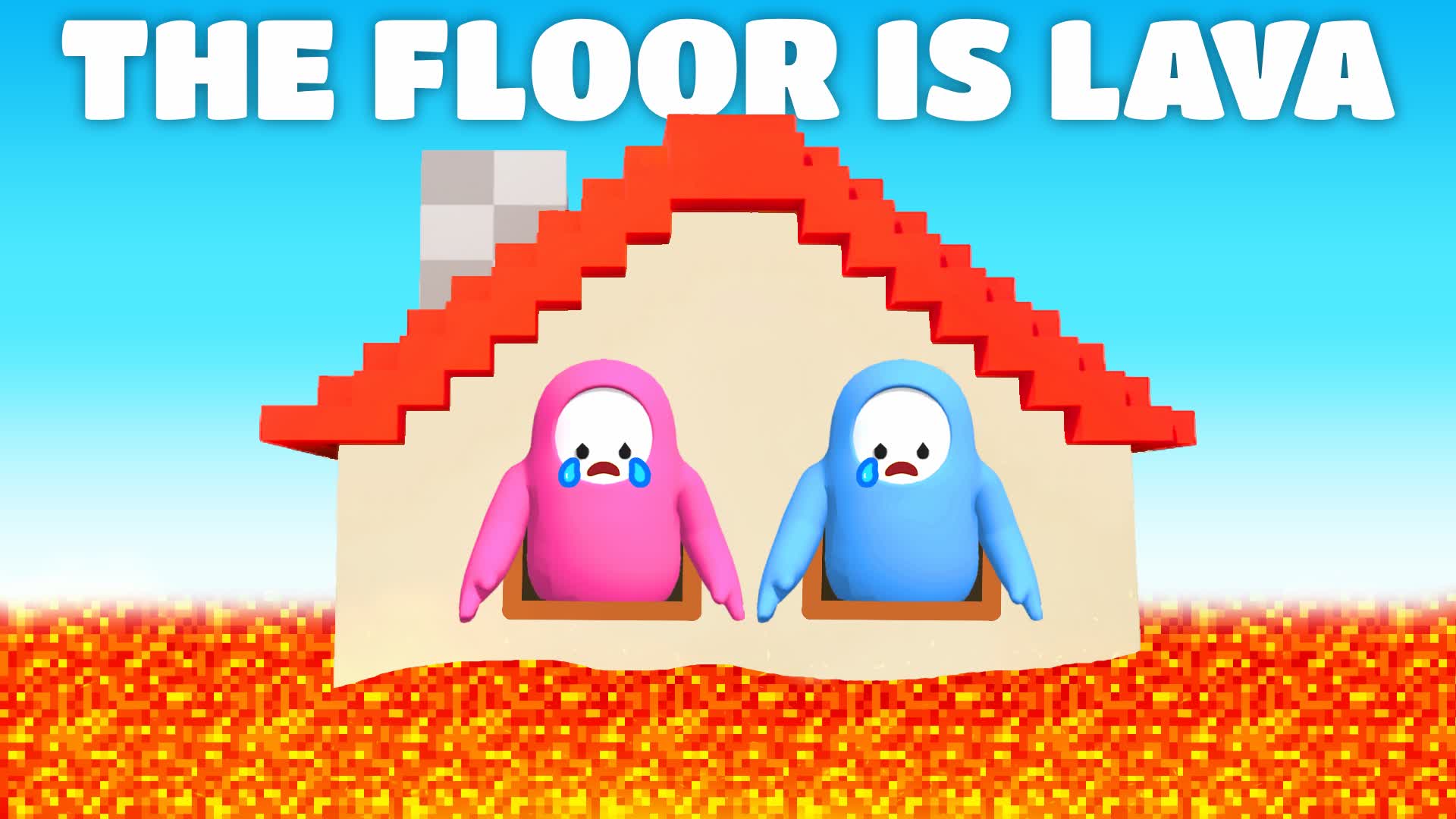 THE FLOOR IS LAVA PARKOUR 🔥 MINIGAME — Fortnite Creative map