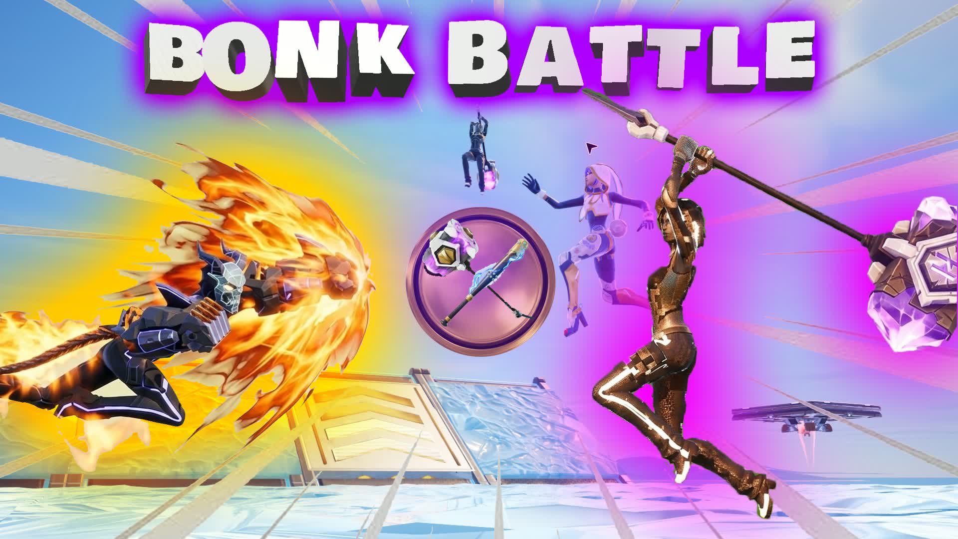 Bonk Battle — Fortnite Creative map