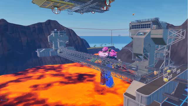 aviones cielos en fuego — Fortnite Creative map cover art