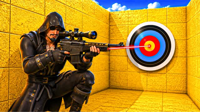 BLACKHEART TRICKSHOT PARKOUR 🎯 — Fortnite Creative map