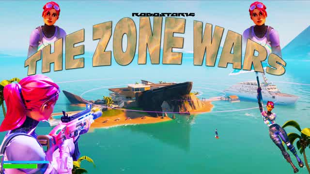 The Zone Wars — Fortnite Creative map cover art